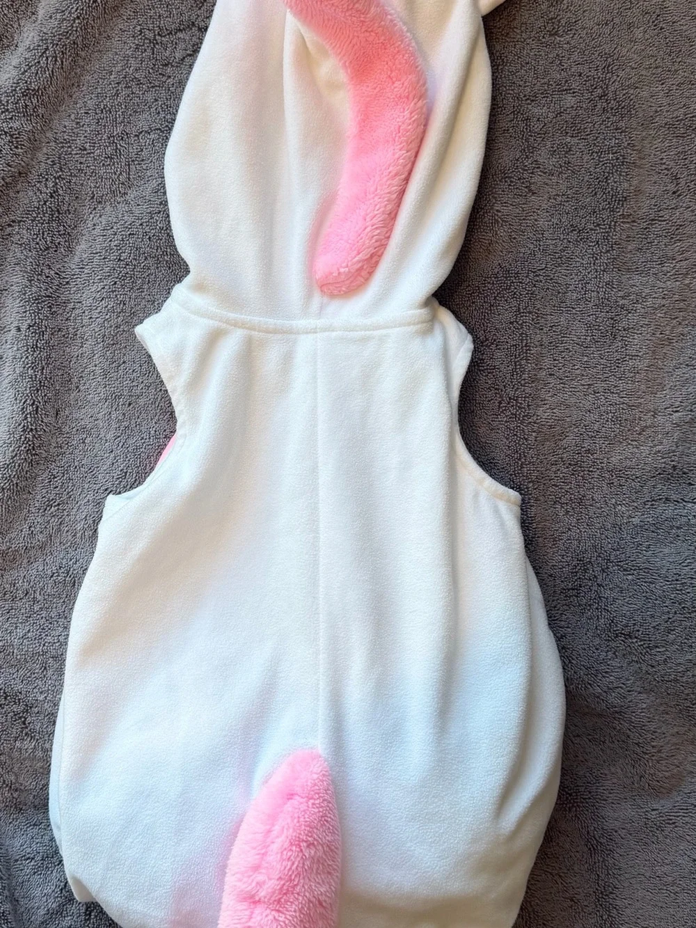 ❤️ Carter’s- Unicorn Hooded Baby Costume - White & Pink - Picture 3 of 5